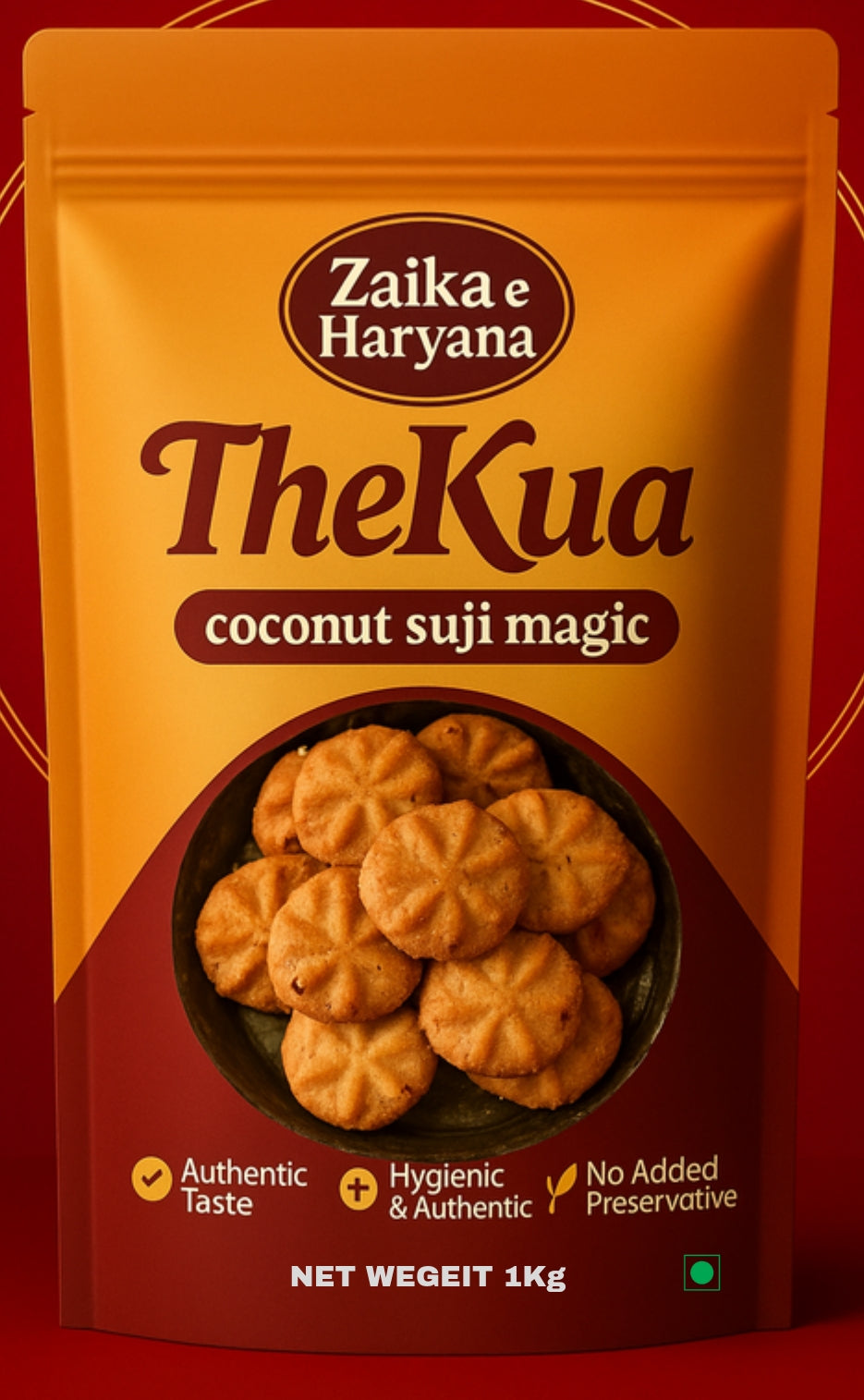 Thekua – Traditional Sweet Snack (1 kg Family Pack